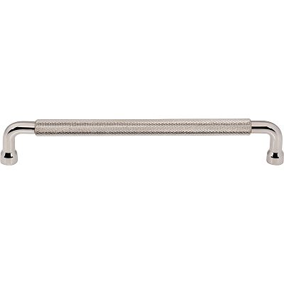 Top Knobs Garrison 7-9/16" (192mm) Center-to-Center Cabinet Pull (Polished Nickel)