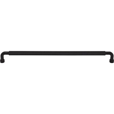 Top Knobs Garrison 12" (305mm) Center-to-Center Cabinet Pull (Flat Black)