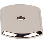 Top Knobs Garrison - Wescott 1-1/2" (38mm) Knob Backplate (Polished Nickel)