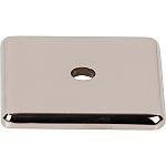 Top Knobs Garrison - Radcliffe 1-1/2" (38mm) Knob Backplate (Polished Nickel)