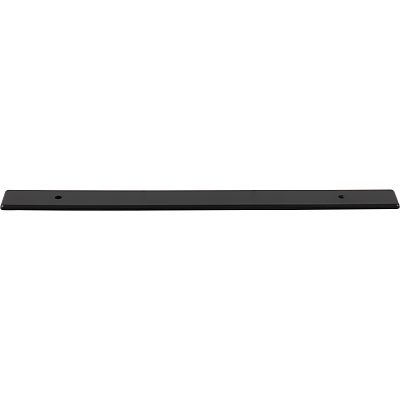 Top Knobs Garrison - Radcliffe 7-9/16" (192mm) Center-to-Center Backplate (Flat Black)