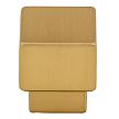 Top Knobs Sanctuary 1" (25mm) Tapered Square Cabinet Knob (Honey Bronze)