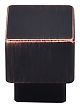Top Knobs Sanctuary 1" (25mm) Tapered Square Cabinet Knob (Tuscan Bronze)