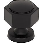 Top Knobs Brockwell - Stanmore 1-1/4" (32mm) Cabinet Knob (Flat Black)
