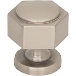 Top Knobs Brockwell - Stanmore 1-1/4" (32mm) Cabinet Knob Brushed Satin Nickel