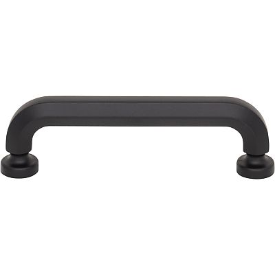 Top Knobs Brockwell - Stanmore 3-3/4" (96mm) Center-to-Center Cabinet Pull  (Flat Black)