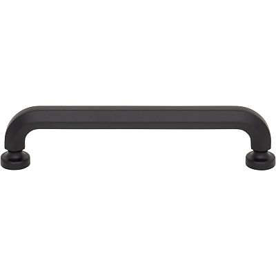 Top Knobs Brockwell - Stanmore 5-1/16" (129mm) Center-to-Center Cabinet Pull  (Flat Black)