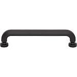 Top Knobs Brockwell - Stanmore 5-1/16" (129mm) Center-to-Center Cabinet Pull  (Flat Black)