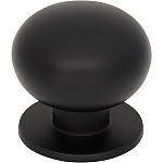 Top Knobs Brockwell - Lambert 1-1/4" (32mm) Cabinet Knob (Flat Black)