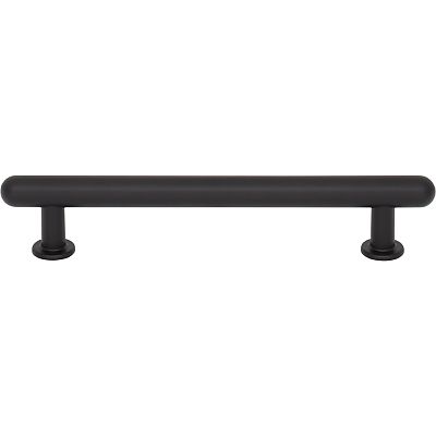 Top Knobs Brockwell - Lambert 5-1/16" (129mm) Center-to-Center Cabinet Pull  (Flat Black)