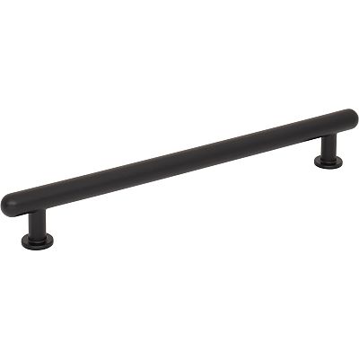 Top Knobs Brockwell - Lambert 7-9/16" (192mm) Center-to-Center Cabinet Pull  (Flat Black)