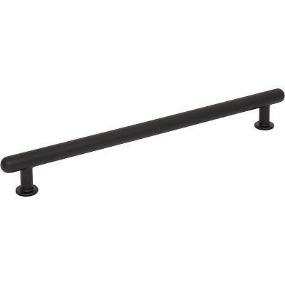 Top Knobs Brockwell - Lambert 8-13/16" (224mm) Center-to-Center Cabinet Pull  (Flat Black)