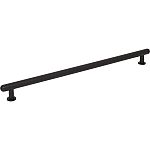 Top Knobs Brockwell - Lambert 12" (305mm) Center-to-Center Cabinet Pull  (Flat Black)