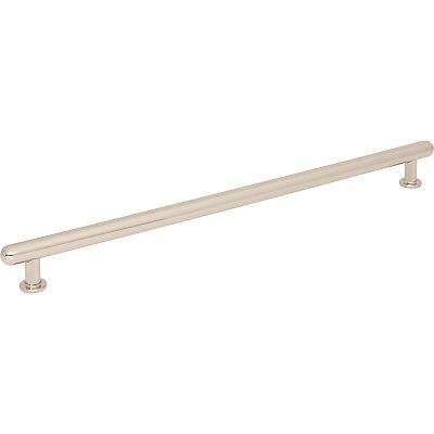 Top Knobs Brockwell - Lambert 12" (305mm) Center-to-Center Cabinet Pull  (Polished Nickel)
