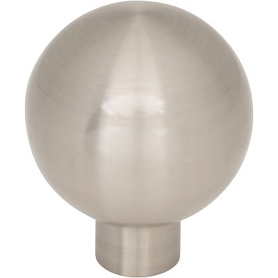 Top Knobs Brockwell 1-1/8" (29mm) Cabinet Knob Brushed Satin Nickel