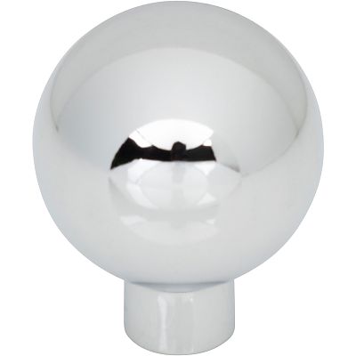 Top Knobs Brockwell 1-1/8" (29mm) Cabinet Knob (Polished Chrome)