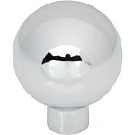 Top Knobs Brockwell 1-1/8" (29mm) Cabinet Knob (Polished Chrome)