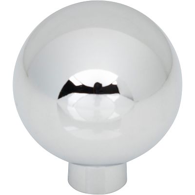 Top Knobs Brockwell 1-1/4" (32mm) Cabinet Knob (Polished Chrome)