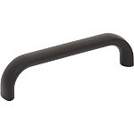 Top Knobs Brockwell 3-3/4" (96mm) Center-to-Center Cabinet Pull  (Flat Black)