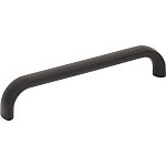 Top Knobs Brockwell 5-1/16" (129mm) Center-to-Center Cabinet Pull  (Flat Black)