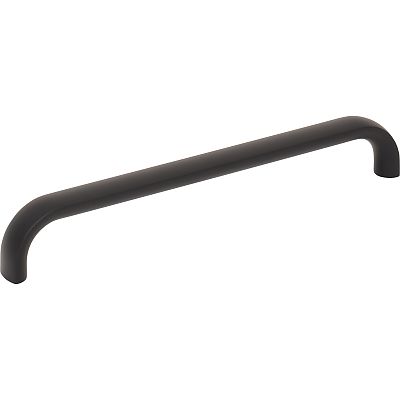 Top Knobs Brockwell 6-5/16" (160mm) Center-to-Center Cabinet Pull  (Flat Black)