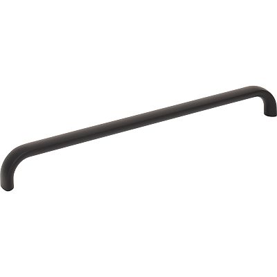 Top Knobs Brockwell 8-13/16" (224mm) Center-to-Center Cabinet Pull  (Flat Black)