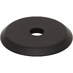Top Knobs Brockwell 1" (25mm) Backplate (Flat Black)