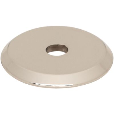 Top Knobs Brockwell 1" (25mm) Backplate (Polished Nickel)