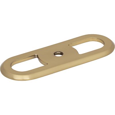 Top Knobs Brockwell 2-3/4" (70mm) Backplate Inch (Honey Bronze)