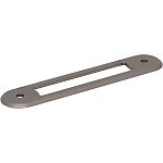 Top Knobs Brockwell Backplate 3 3/4 Inch (c-c) (Ash Gray)