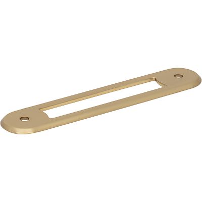 Top Knobs Brockwell Backplate 3 3/4 Inch (c-c) (Honey Bronze)