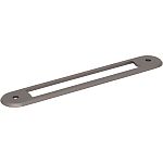 Top Knobs Brockwell 5-1/16" (129mm) Center-to-Center Backplate (Ash Gray)