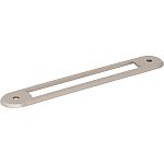 Top Knobs Brockwell 5-1/16" (129mm) Center-to-Center Backplate Brushed Satin Nickel
