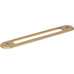 Top Knobs Brockwell 5-1/16" (129mm) Center-to-Center Backplate (Honey Bronze)