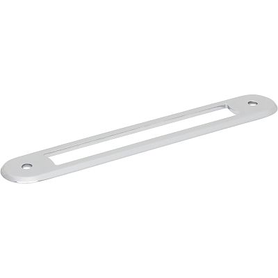 Top Knobs Brockwell 5-1/16" (129mm) Center-to-Center Backplate (Polished Chrome)