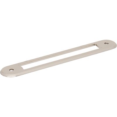 Top Knobs Brockwell 6-5/16" (160mm) Center-to-Center Backplate (Polished Nickel)