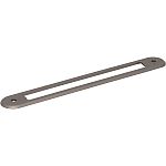 Top Knobs Brockwell 6-5/16" (160mm) Center-to-Center Backplate (Ash Gray)