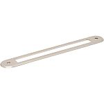 Top Knobs Brockwell 7-9/16" (192mm) Center-to-Center Backplate Brushed Satin Nickel