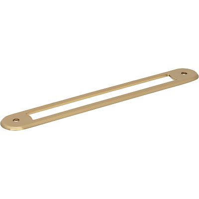Top Knobs Brockwell 6-5/16" (160mm) Center-to-Center Backplate (Honey Bronze)