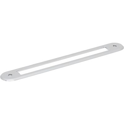 Top Knobs Brockwell 6-5/16" (160mm) Center-to-Center Backplate (Polished Chrome)