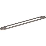 Top Knobs Brockwell 7-9/16" (192mm) Center-to-Center Backplate (Ash Gray)