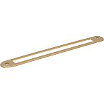 Top Knobs Brockwell 7-9/16" (192mm) Center-to-Center Backplate (Honey Bronze)