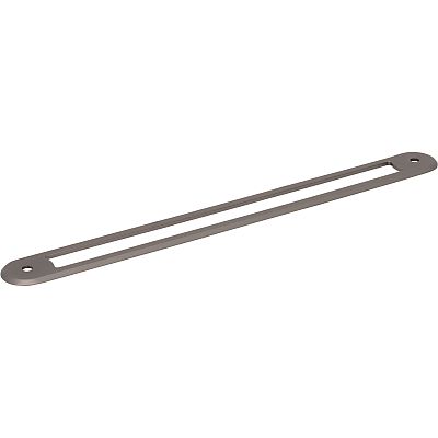 Top Knobs Brockwell 8-13/16" (224mm) Center-to-Center Backplate (Ash Gray)