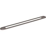 Top Knobs Brockwell 8-13/16" (224mm) Center-to-Center Backplate (Ash Gray)