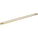 Top Knobs Brockwell 12" (305mm) Center-to-Center Backplate (Honey Bronze)