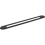 Top Knobs Brockwell Appliance 12" (305mm) Center-to-Center Backplate (Flat Black)