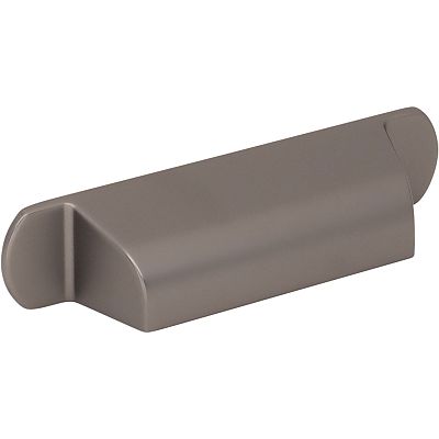 Top Knobs Brockwell - Cressing 2-3/4" (70mm) Center-to-Center Cabinet Cup/Bin Pull (Ash Gray)