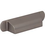 Top Knobs Brockwell - Cressing 2-3/4" (70mm) Center-to-Center Cabinet Cup/Bin Pull (Ash Gray)