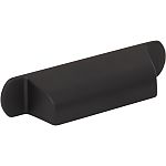 Top Knobs Brockwell - Cressing 2-3/4" (70mm) Center-to-Center Cabinet Cup/Bin Pull (Flat Black)
