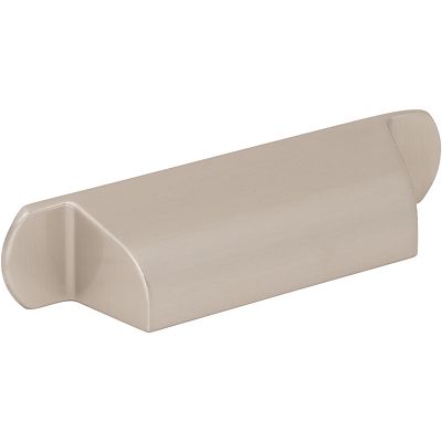 Top Knobs Brockwell - Cressing 2-3/4" (70mm) Center-to-Center Cabinet Cup/Bin Pull Brushed Satin Nickel